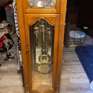Vintage clock with chimes and bells